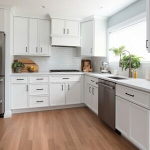 Slim Sage Green - Wall Corner Cabinets