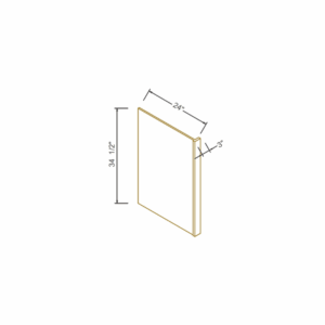 Pebble Grey - Dishwasher Return End Panel 3"