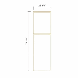 Tall Decorative Panels 84"
