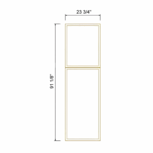 Tall Decorative Panels 96"