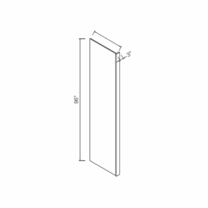 Refrigerator End Panel 3"
