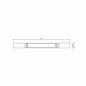 Square Decorative Leg - Large