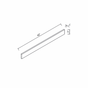 3"W Wall Fillers 42