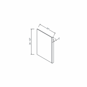 Dishwasher Return End Panel 3"