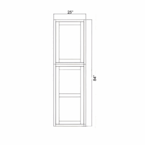 Tall Decorative Panels 84"