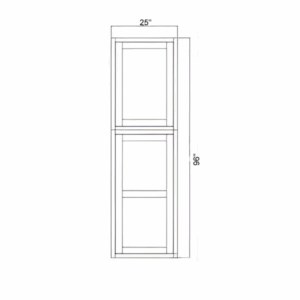 Tall Decorative Panels 96"