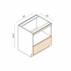 Microwave Base 24"