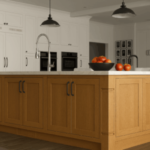 Inset Hazelnut Oak - Vanity Drawer Base