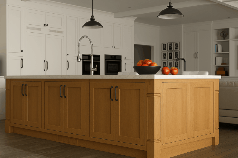 Inset Hazelnut Oak - Wall