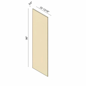 Euro Matt White - Refrigerator End Panel